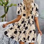 Summer Casual Printed Dress