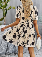 Summer Casual Printed Dress