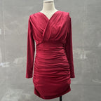 Stretch Sleeve Dress