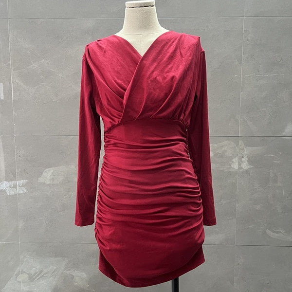 Stretch Sleeve Dress