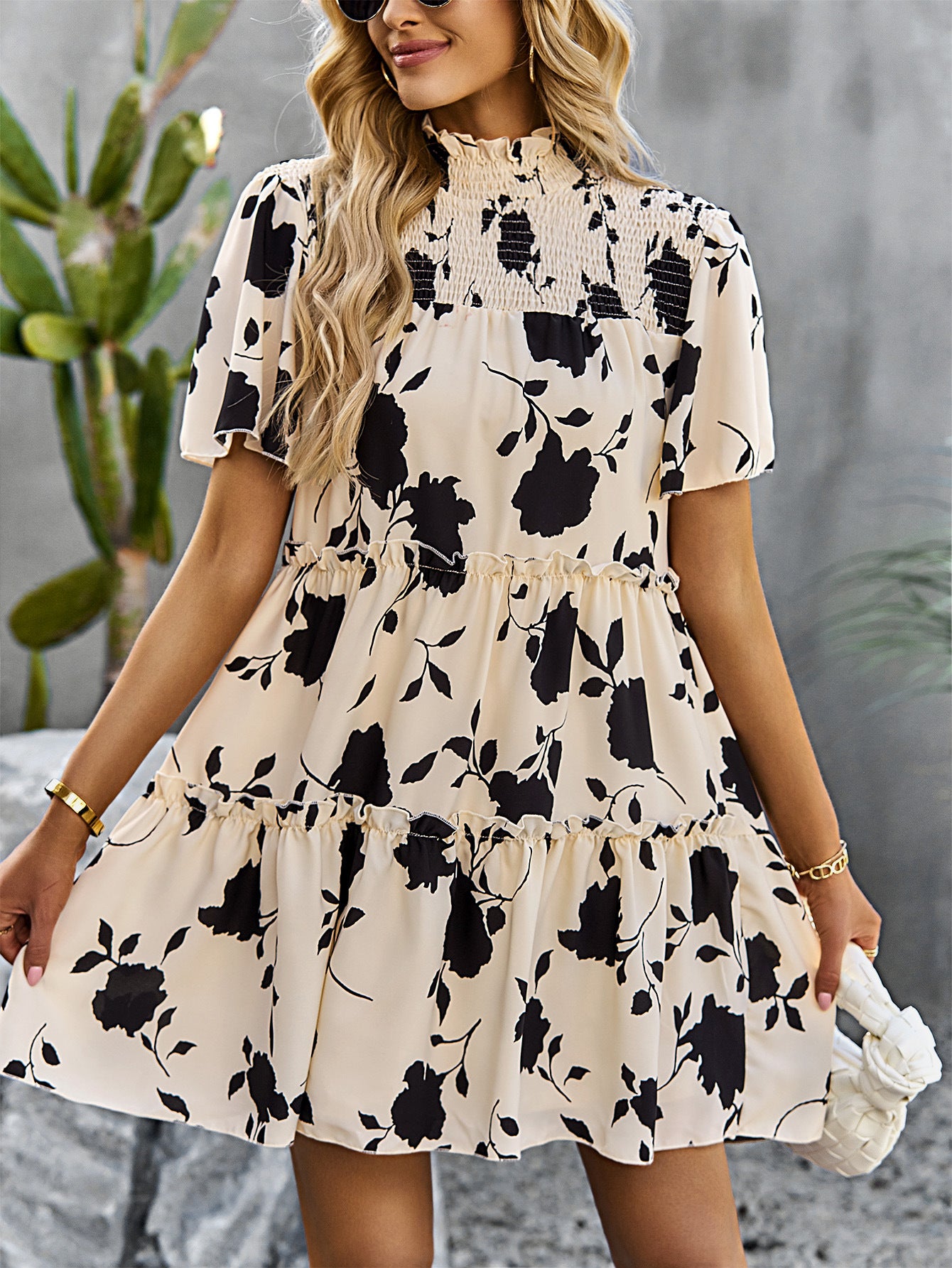 Summer Casual Printed Dress