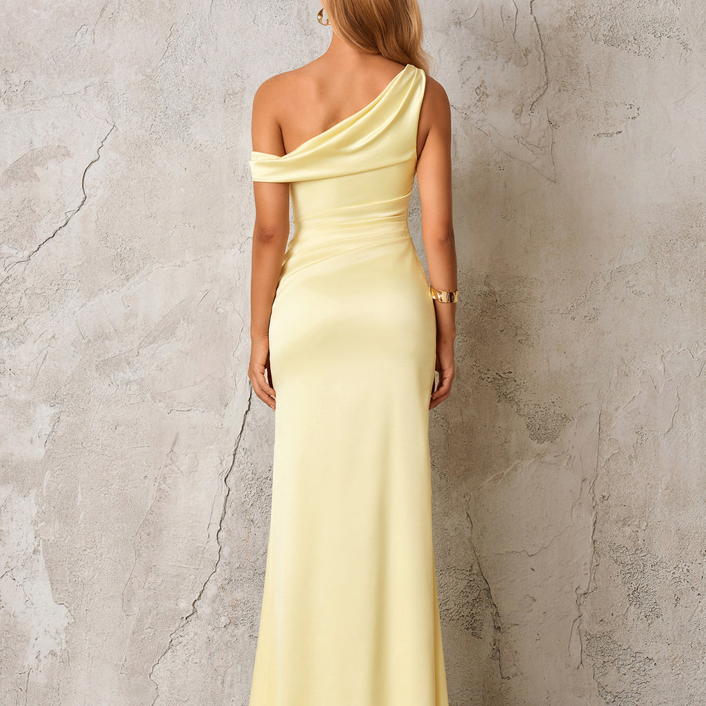 Elegant One-shoulder Dress