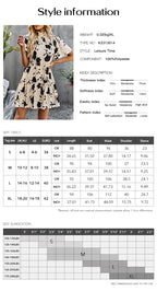 Summer Casual Printed Dress