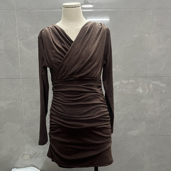 Stretch Sleeve Dress