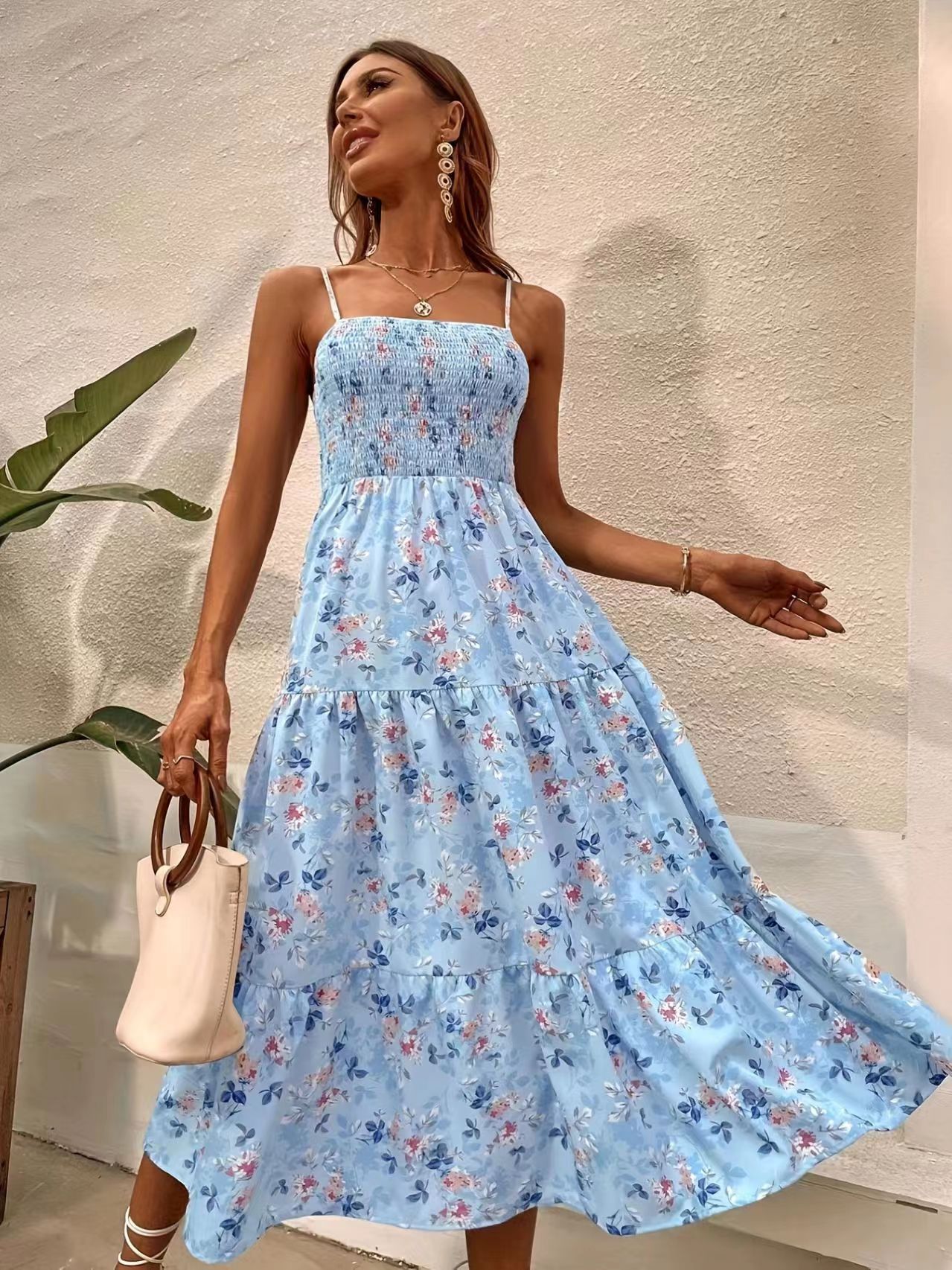 Floral Beach Dress