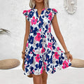 Summer Floral Print Dress